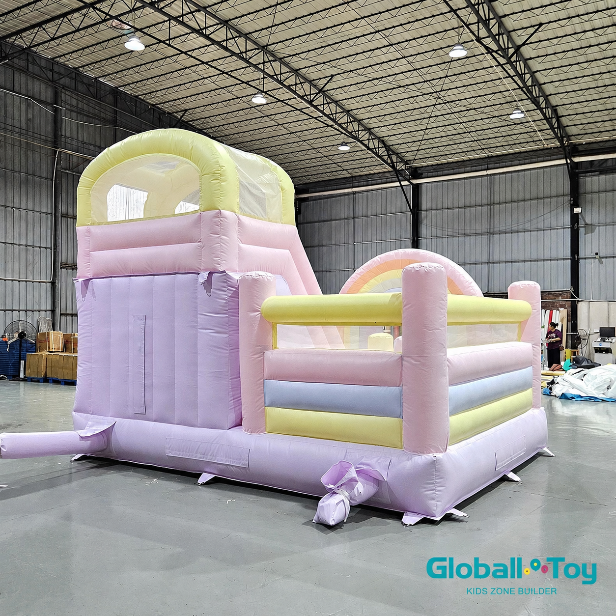 commercial-rainbow-inflatable-slide-castle-for-family-entertainment-distributor