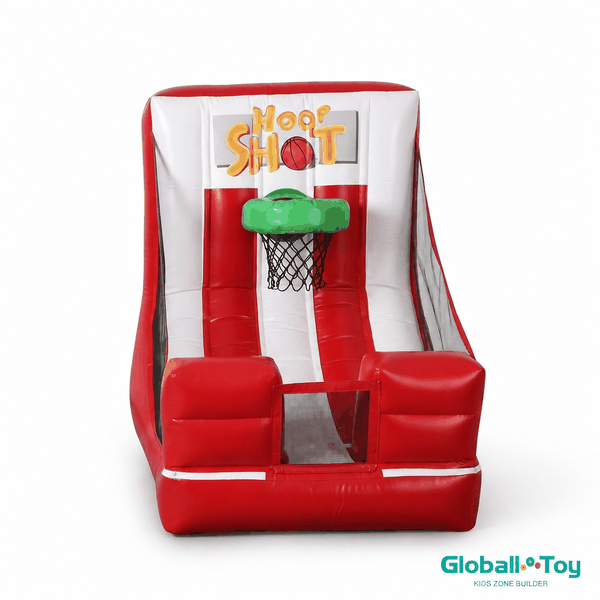red-white-basketball-hoop-inflatable-small-bounce-house-supplier