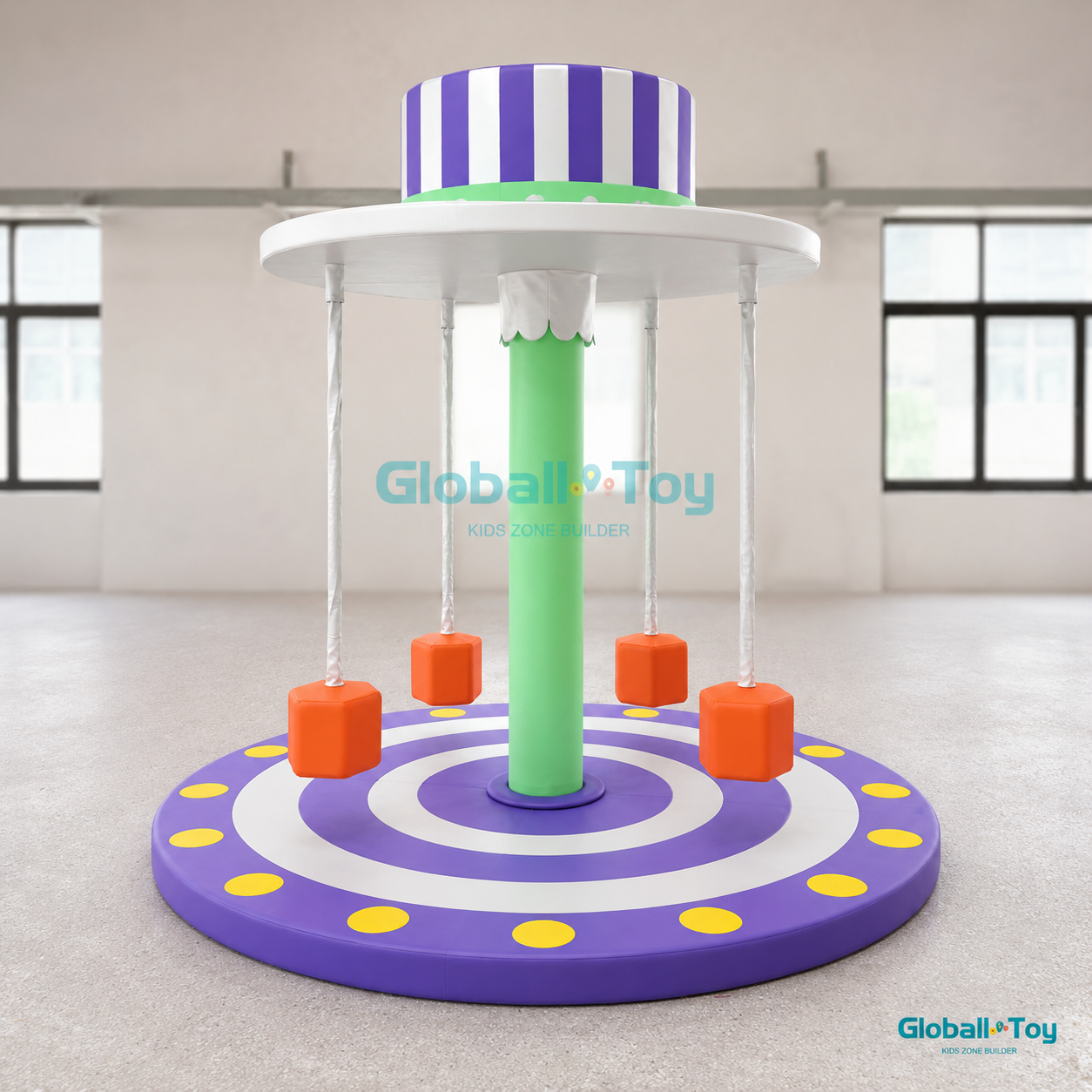 commercial-soft-play-carousel-for-daycare-and-kindergarten-supplier