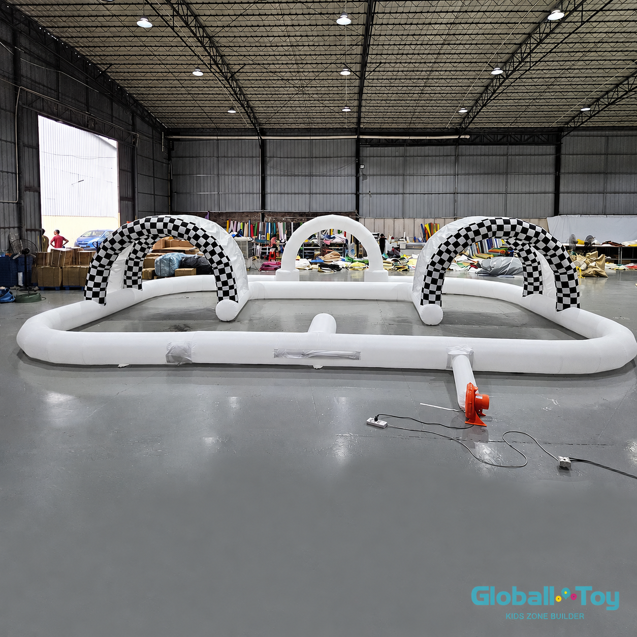 commercial-inflatable-racing-track-for-events-and-rental-business-manufacturer