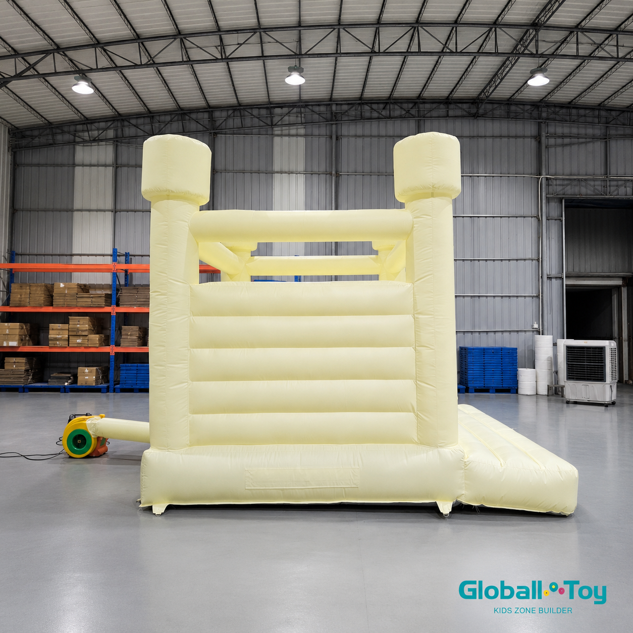 pastel-inflatable-castle-with-slide-for-family-entertainment-center-exporter