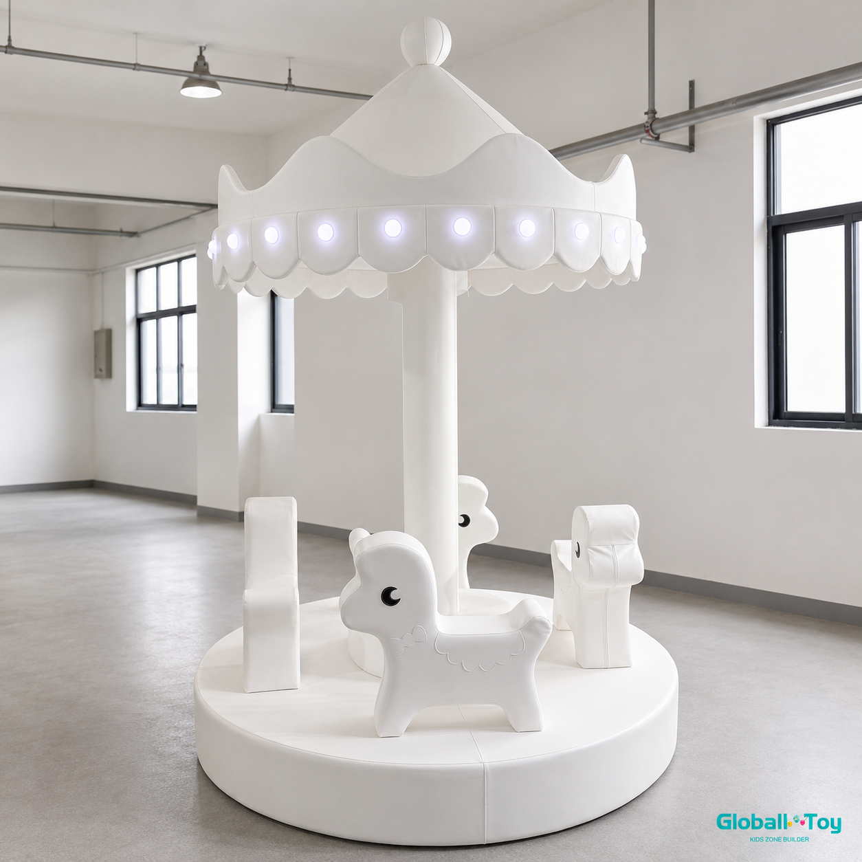 commercial-led-soft-carousel-ride-for-family-entertainment-center-factory