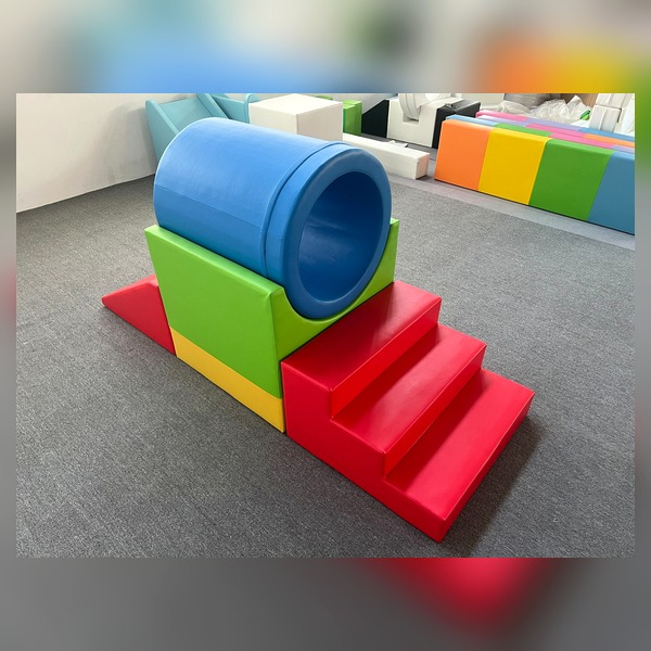 toddler-soft-play-tunnel-ramp-system-for-mall-play-area-distributor