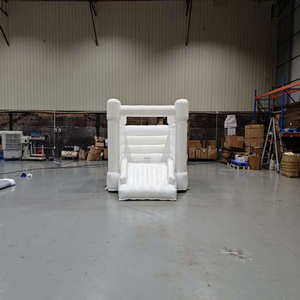 white-inflatable-bounce-house-with-slide-commercial-event-supplier