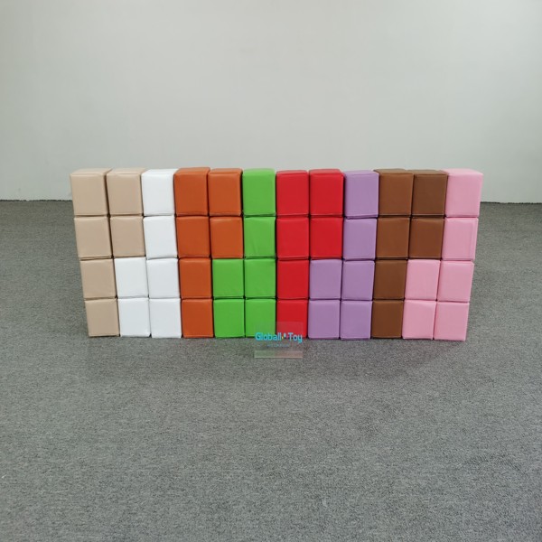 soft-play-cube-set-bright-colors-easy-clean-indoor-playground-manufacturer