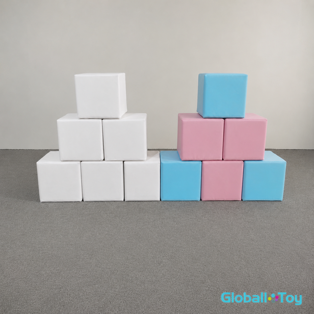 Modulares Softplay-Hindernisblock-Set f&uuml;r Indoor-Spielplatzverteiler