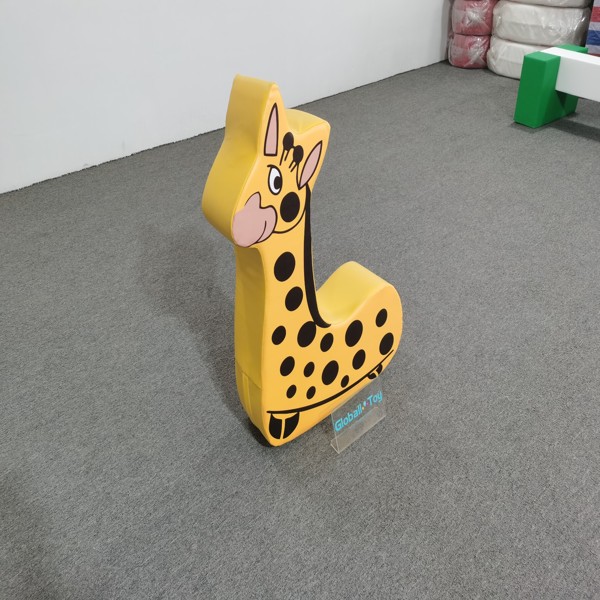 soft-play-&eacute;l&eacute;phant-rocker-gris-animal-th&egrave;me-enfants-aire de jeux-int&eacute;rieure-vente en gros