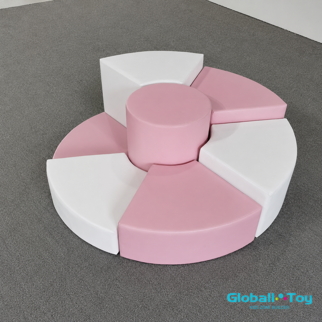 sistema comercial de blocos de escalada redondos para f&aacute;brica de playgrounds internos
